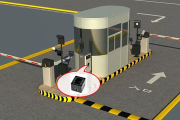 Distancia de Lectura Escáner de Código QR de Montaje Fijo Para el Pago de Auto- servicio de Estacionamiento