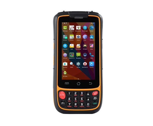 S6 PLUS Lector de código de barras de escáner PDA Android de mano