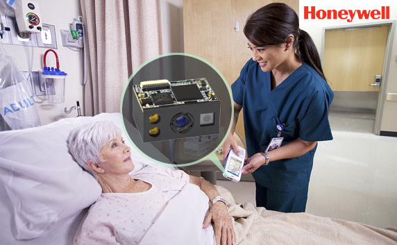 Dispositivos hospitalarios inteligentes integrados con módulo de escáner de código de barras