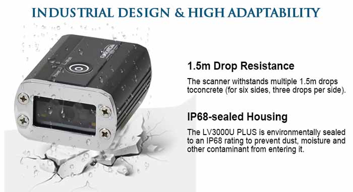 Módulo de escáner de código de barras industrial LV3000U PLUS