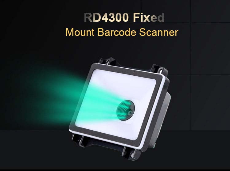 Escáner de código QR de montaje fijo RD4300