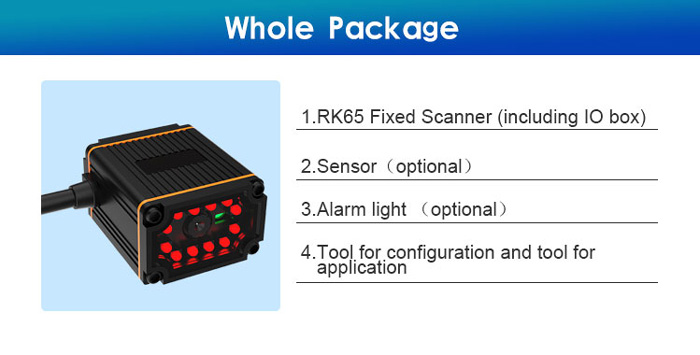 RK65 Módulo de escáner 2D fijo de grado industrial