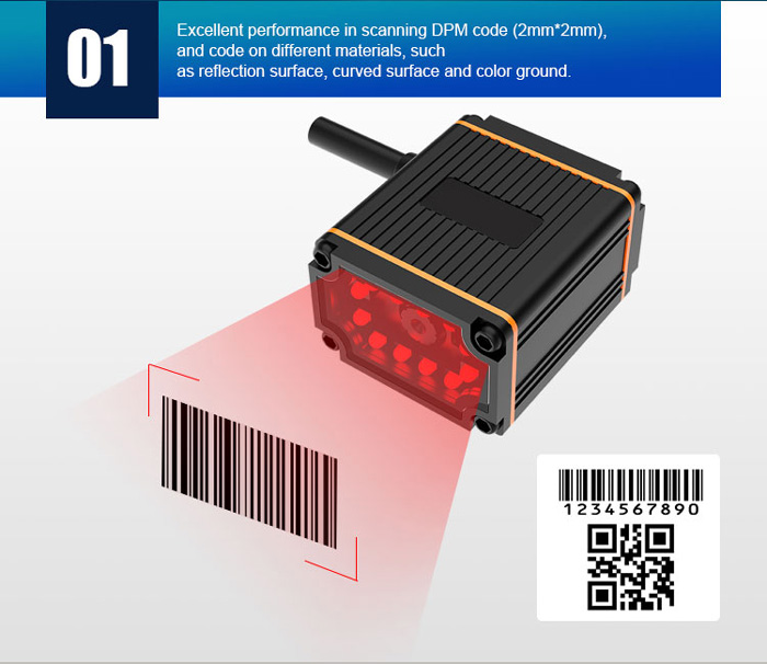 RK65 Módulo de escáner 2D fijo de grado industrial