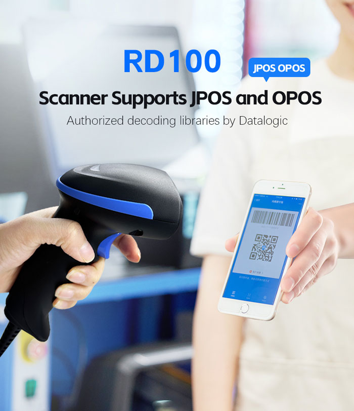 RD100 Escáner portátil inalámbrico